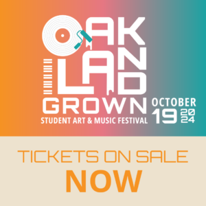 Oakland Grown Event Tickets on Sale Now